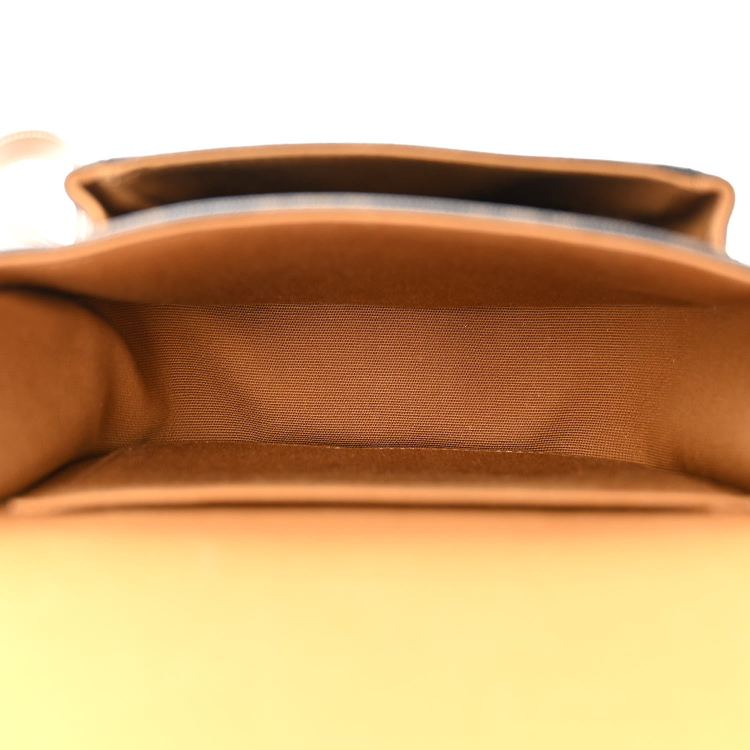 Celine Triomphe Canvas Medium Folco Bag Tan 5 of 9