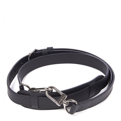 Louis Vuitton Calfskin Adjustable Keepall Bandouliere Shoulder Strap Black 4 of 5