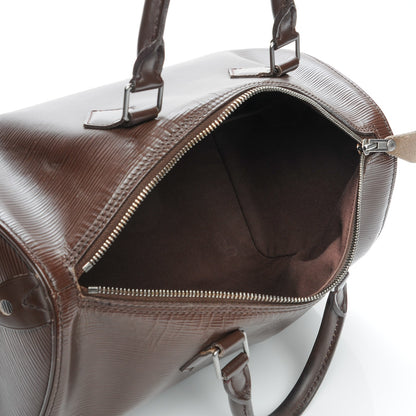 Louis Vuitton Epi Speedy 30 Moka 8 of 11