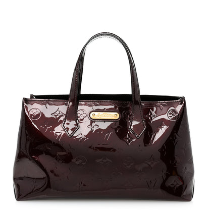 Louis Vuitton Vernis Wilshire PM Amarante 1 of 10