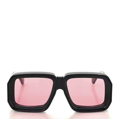 Loewe Acetate Paula's Ibiza Dive In Mask Sunglasses LW40064U Black Pink 2 of 7