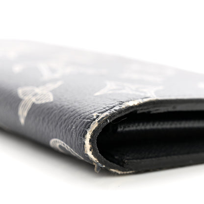 Louis Vuitton Savane Monogram Chapman Giraffe Brazza Wallet Encre 8 of 8