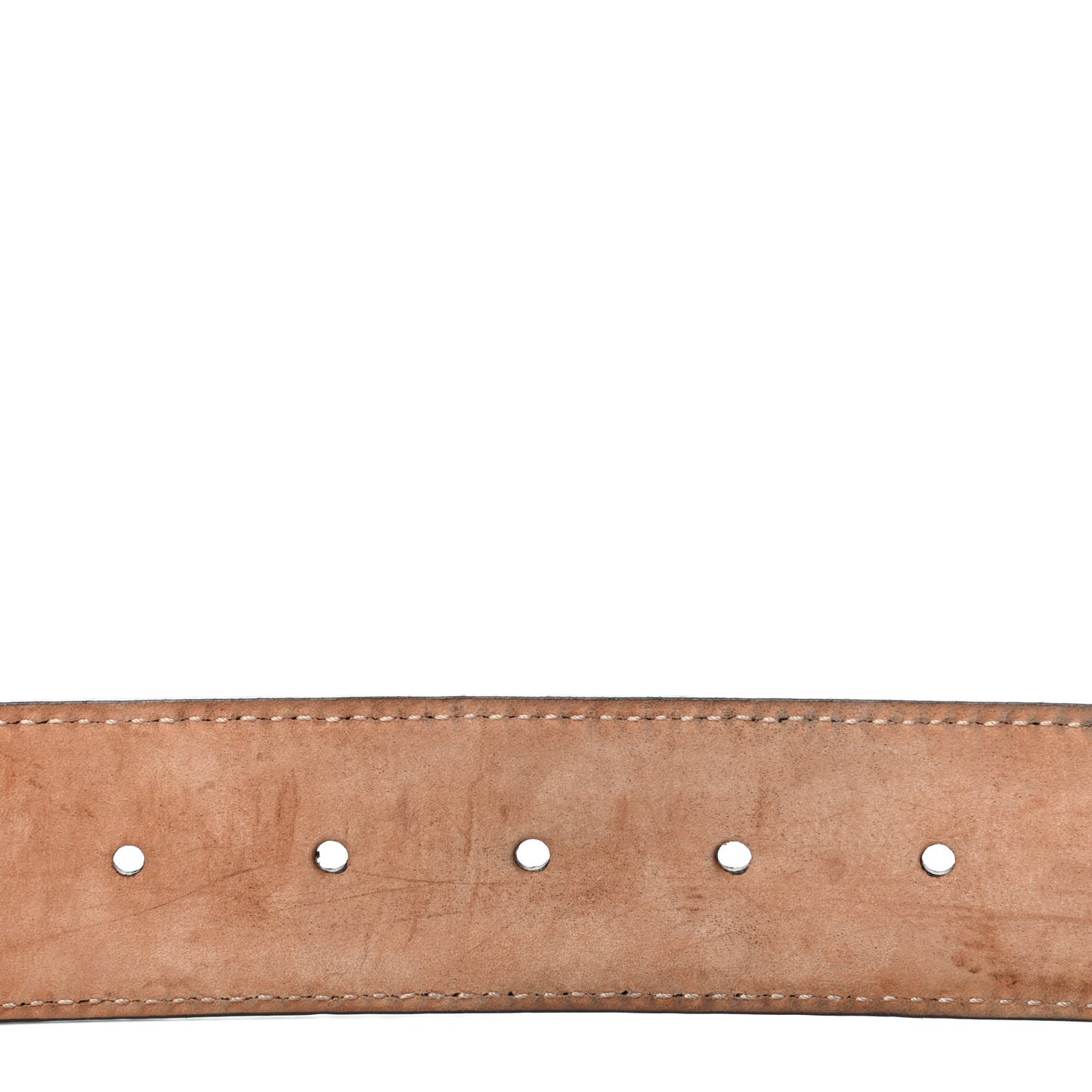 Guccissima Signature Interlocking G 40mm Belt 90 36 Chocolate