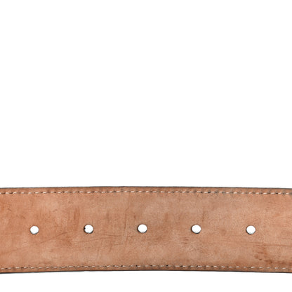 Gucci Guccissima Signature Interlocking G 40mm Belt 90 36 Chocolate 4 of 6