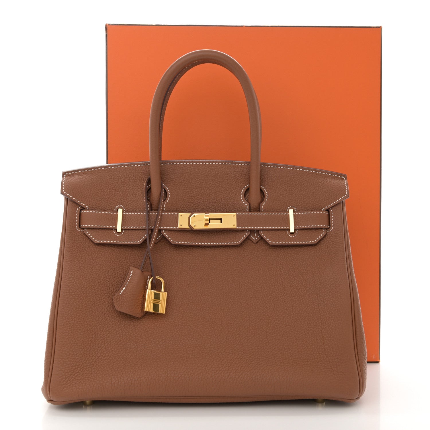 Hermes Togo Birkin 30 Gold 12 of 12