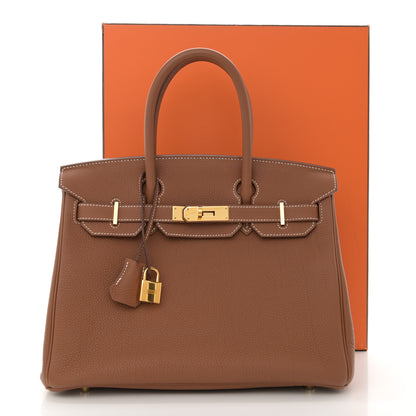 Hermes Togo Birkin 30 Gold 12 of 12