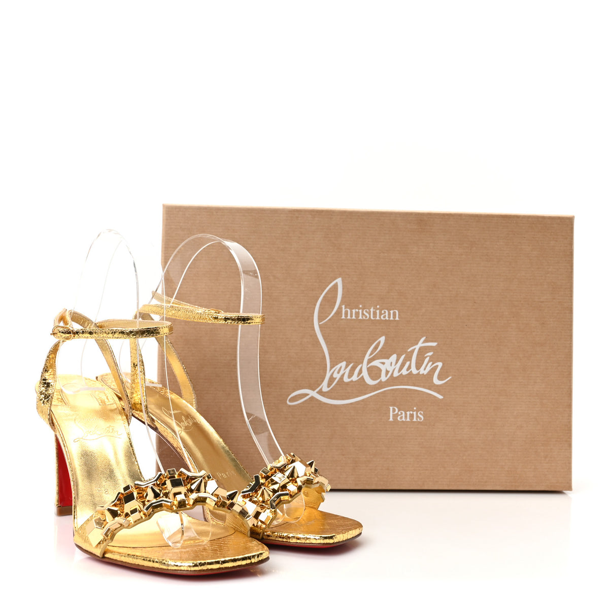 Specchio Asteroispikes 85 Sandals 36.5 Gold