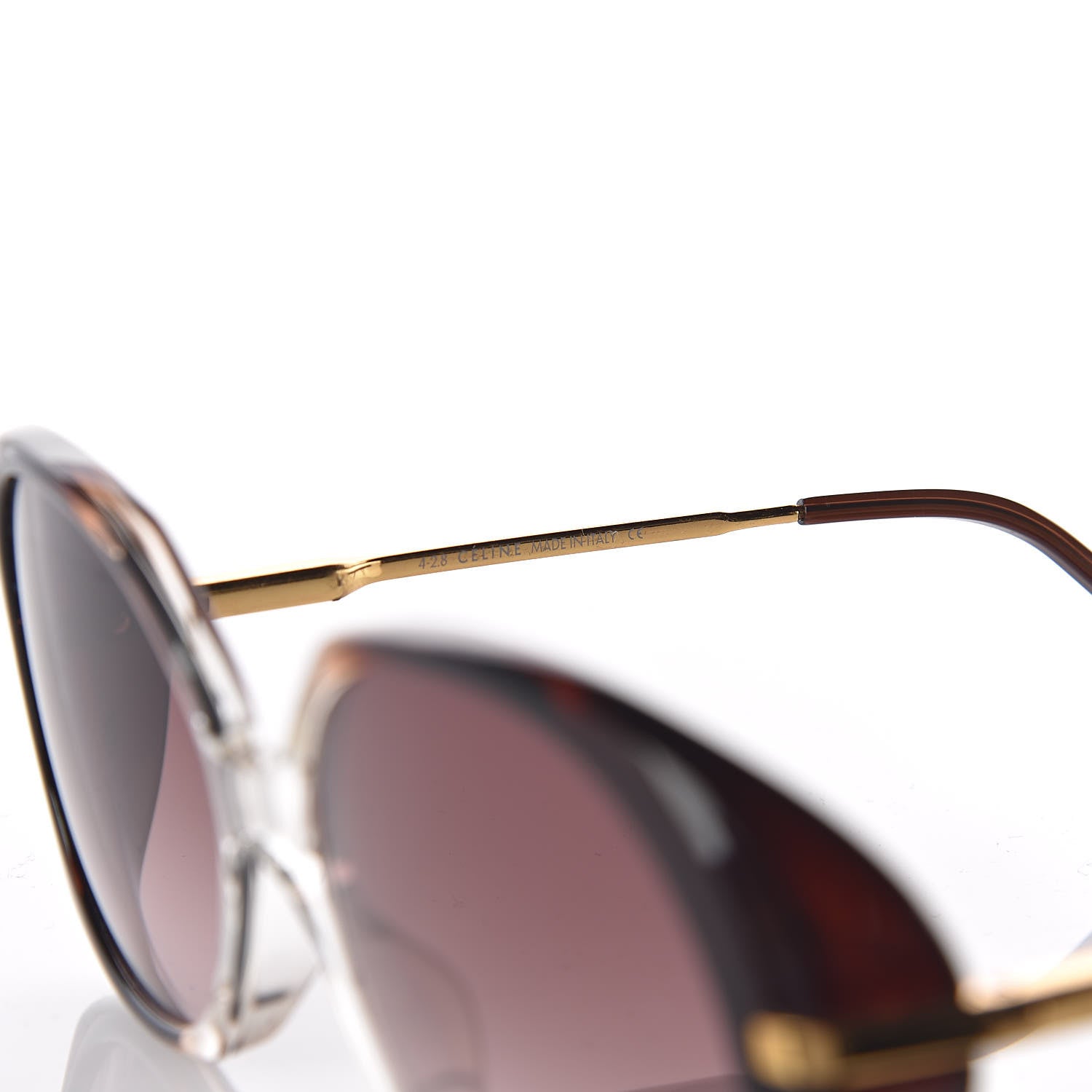Celine Acetate Sunglasses CL 40036U Dark Brown 6 of 6