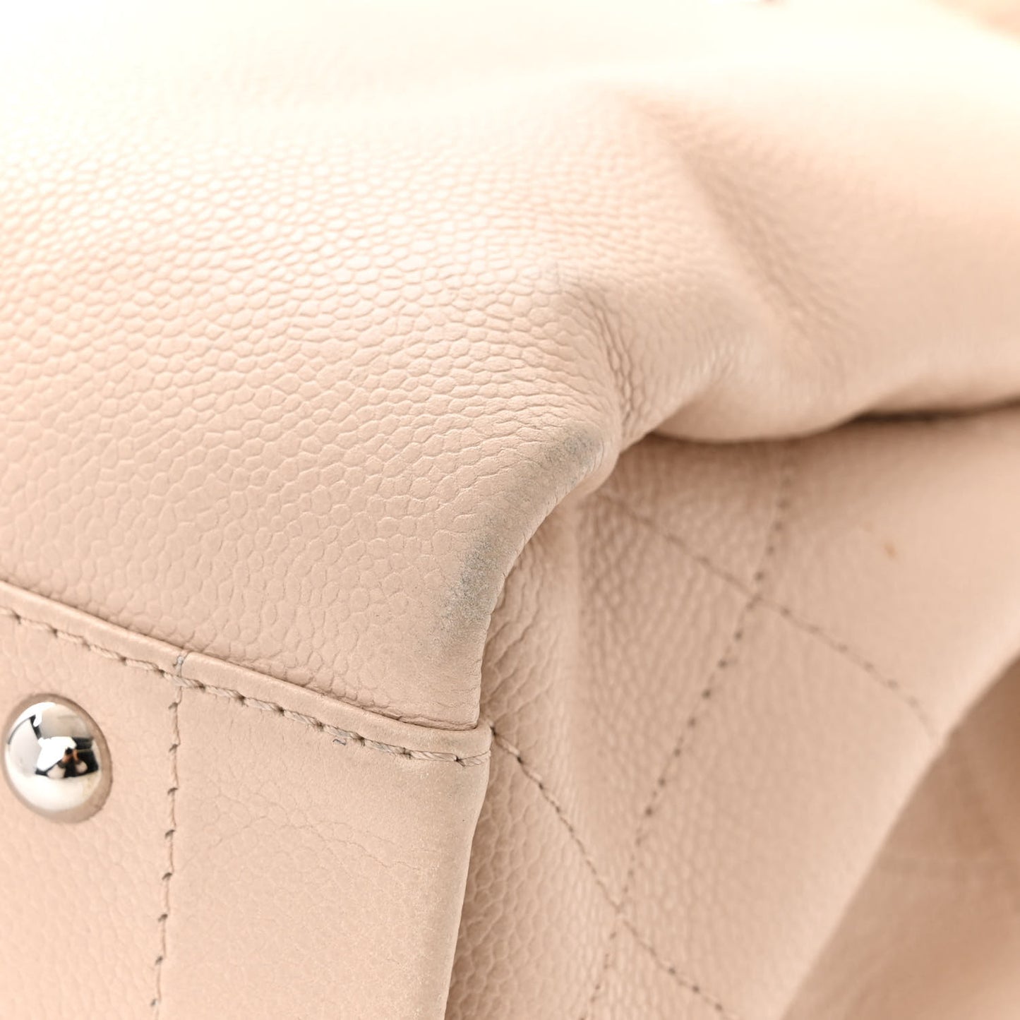 Caviar Executive Cerf Shopper Tote Beige