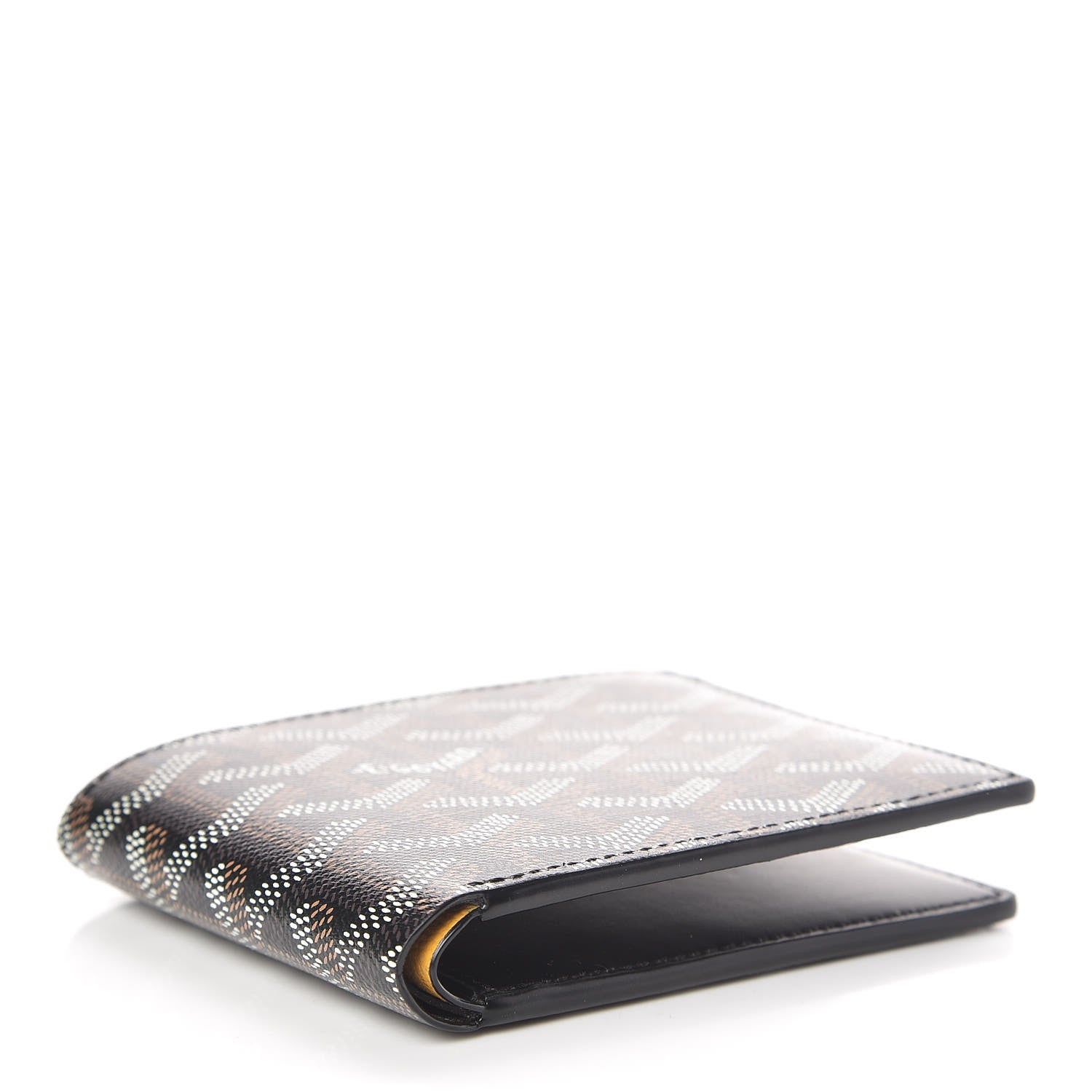 Goyard Goyardine Bi-Fold Victoire PM Wallet Black 6 of 7