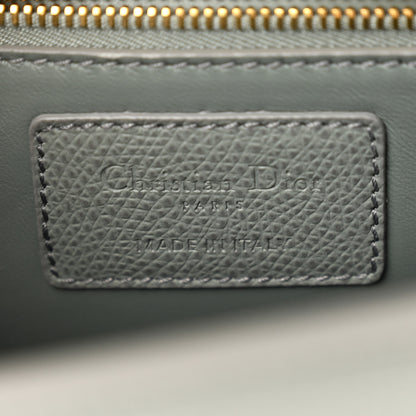 Christian Dior Ultra Matte Grained Calfskin 30 Montaigne Flap Bag Grey 6 of 9