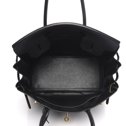 Hermes Togo Birkin 30 Black 7 of 28