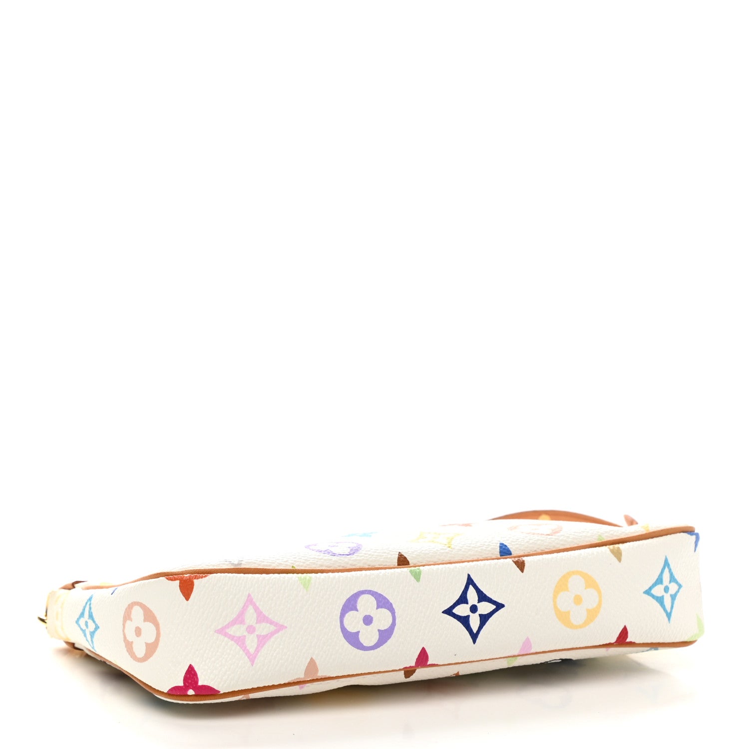 Louis Vuitton Monogram Multicolor Pochette Accessories White 4 of 11