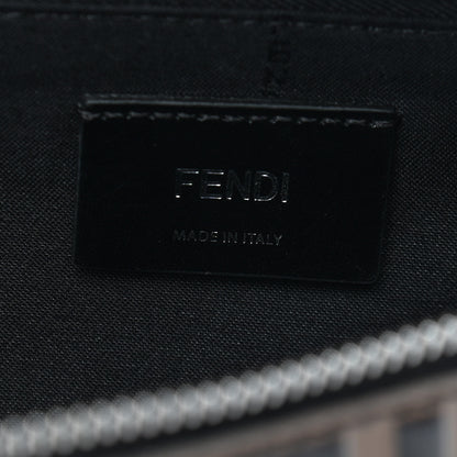 Fendi Vitello Century Bi-Color FF 1974 Embossed Belt Bag Maya Black 6 of 10