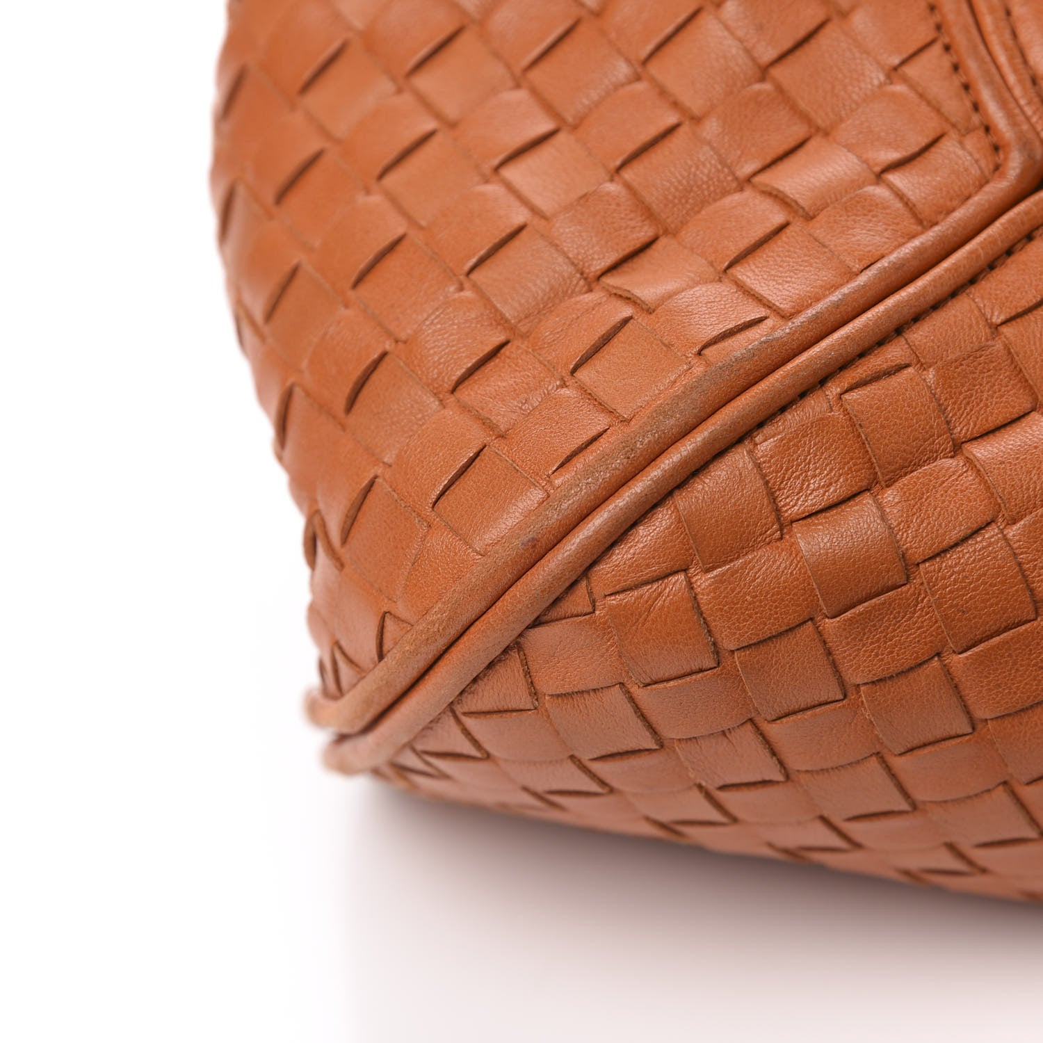 Bottega Veneta Nappa Intrecciato Ball Hobo Orange 11 of 12