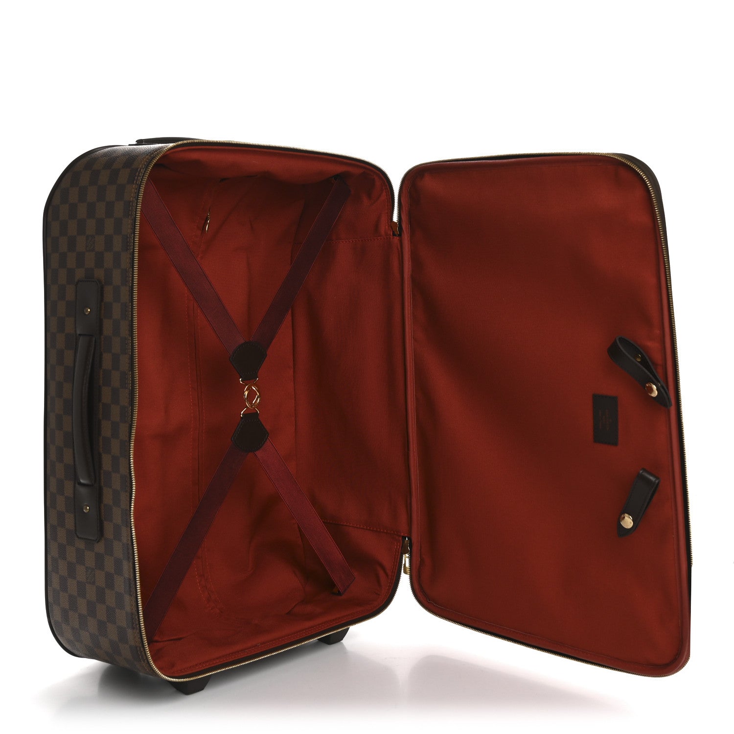 Louis Vuitton Damier Ebene Pegase 55 Rolling Luggage 4 of 15