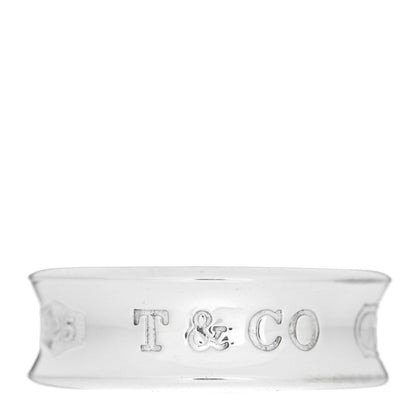 Tiffany Sterling Silver 1837 Band Ring 50 5.25 1 of 5