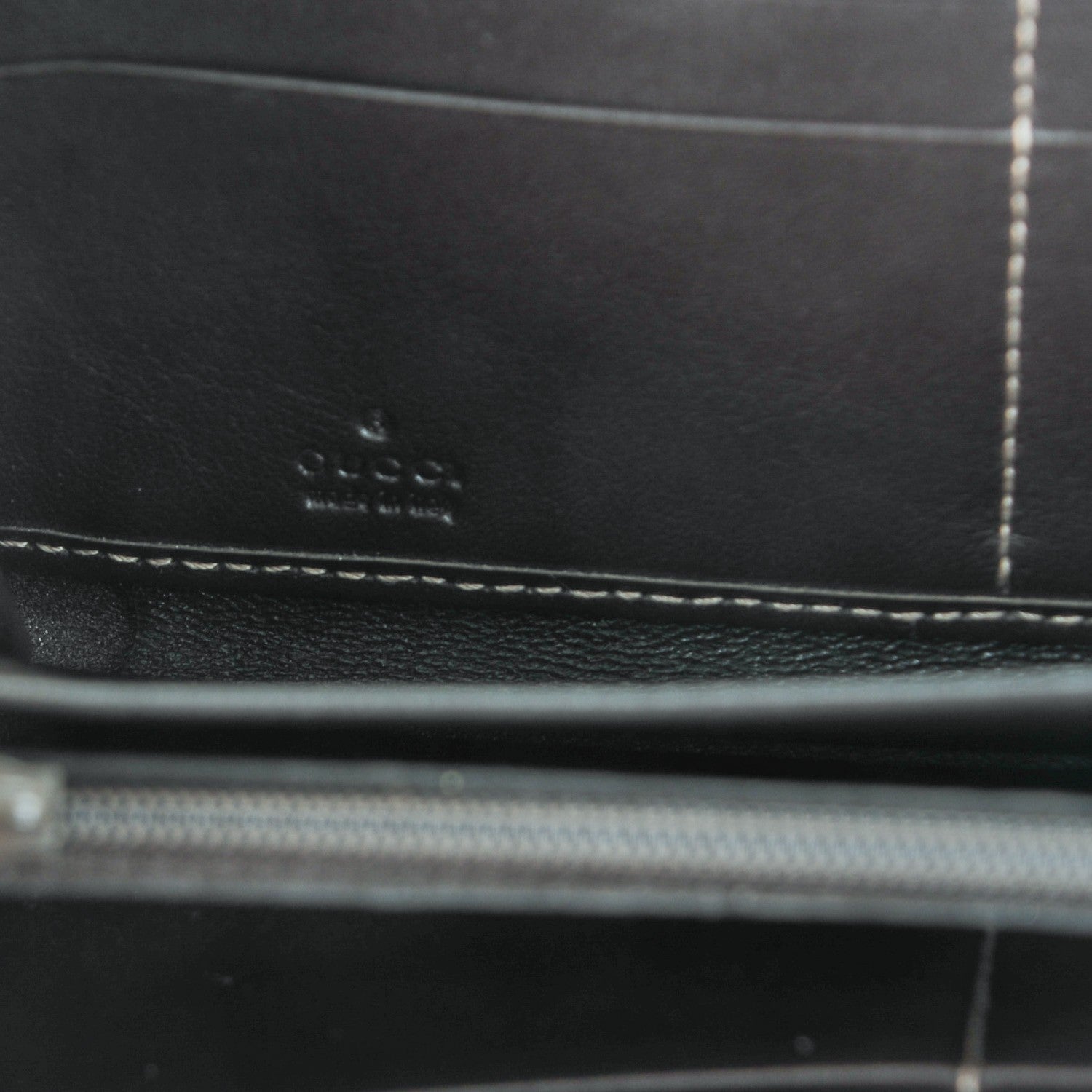 Gucci Monogram Princy Zip Around Wallet Dark Brown 6 of 7