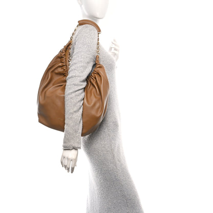 Loewe Mellow Nappa Medium Squeeze Bag Oak 2 of 9