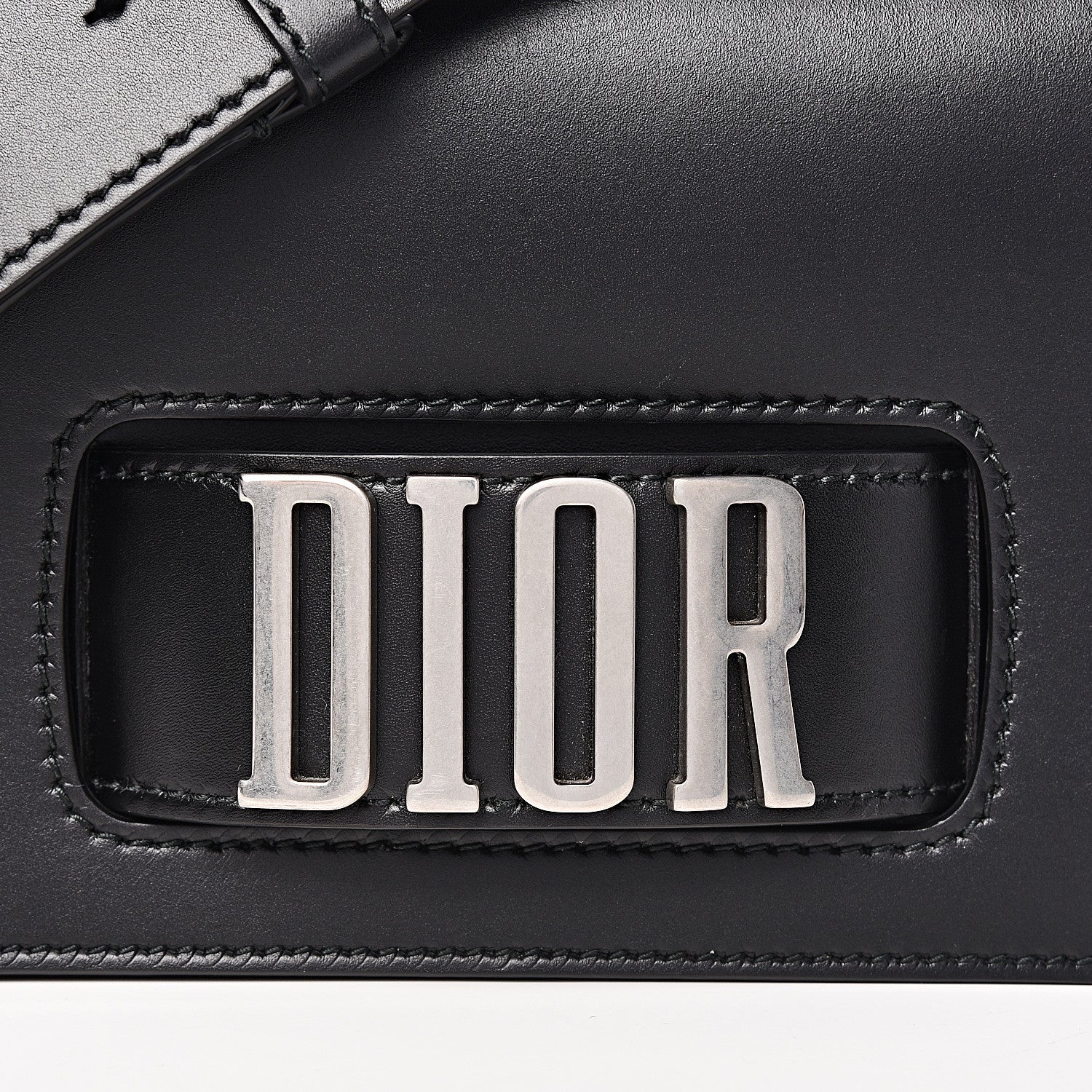 Christian Dior Smooth Calfskin Dio(r)evolution Flap Bag Black 10 of 10
