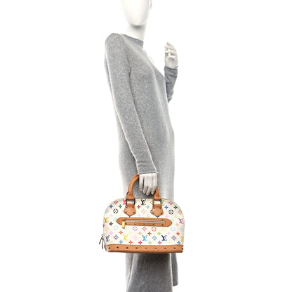 Louis Vuitton Monogram Multicolor Alma White 2 of 11