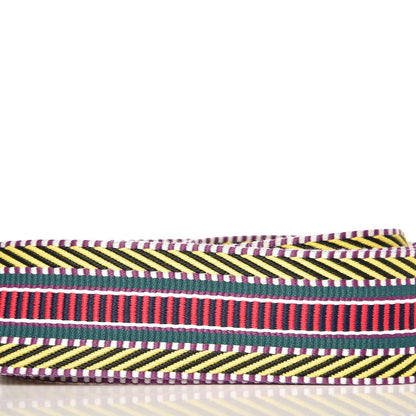 Hermes Toile Swift 50mm Sangle Cavale Shoulder Strap Multicolor Noir 2 of 4