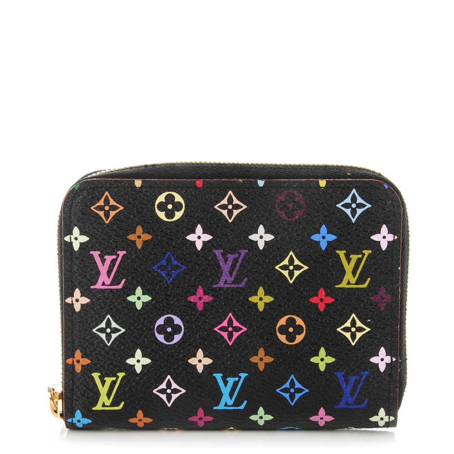 Monogram Multicolor Zippy Coin Purse Black Grenade