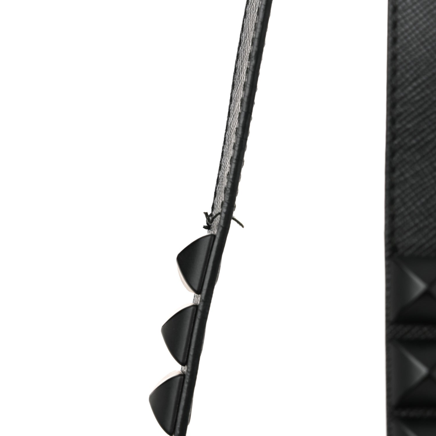 Prada Nylon New Vela Studded Black 15 of 18