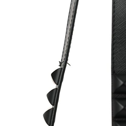 Prada Nylon New Vela Studded Black 15 of 18