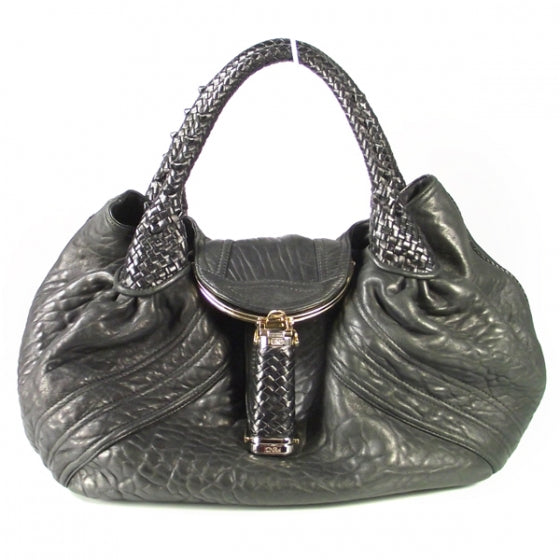 Fendi Nappa Nuvolata Spy Black 1 of 10