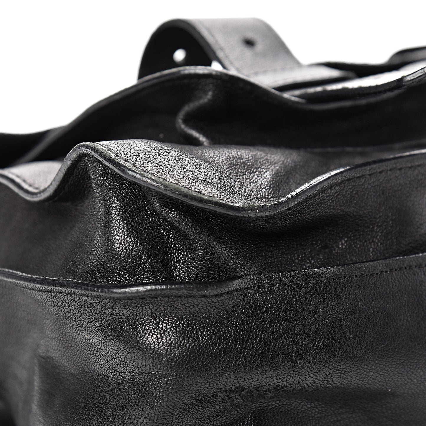 Lambskin Large PS1 Satchel Black