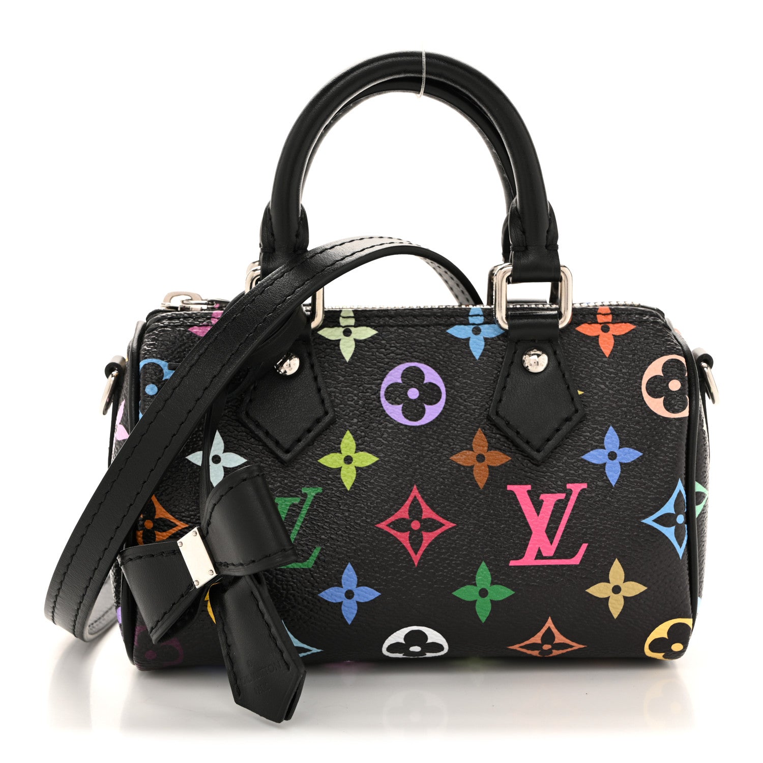 Louis Vuitton LV X TM Monogram Multicolor Nano Speedy Black 1 of 11
