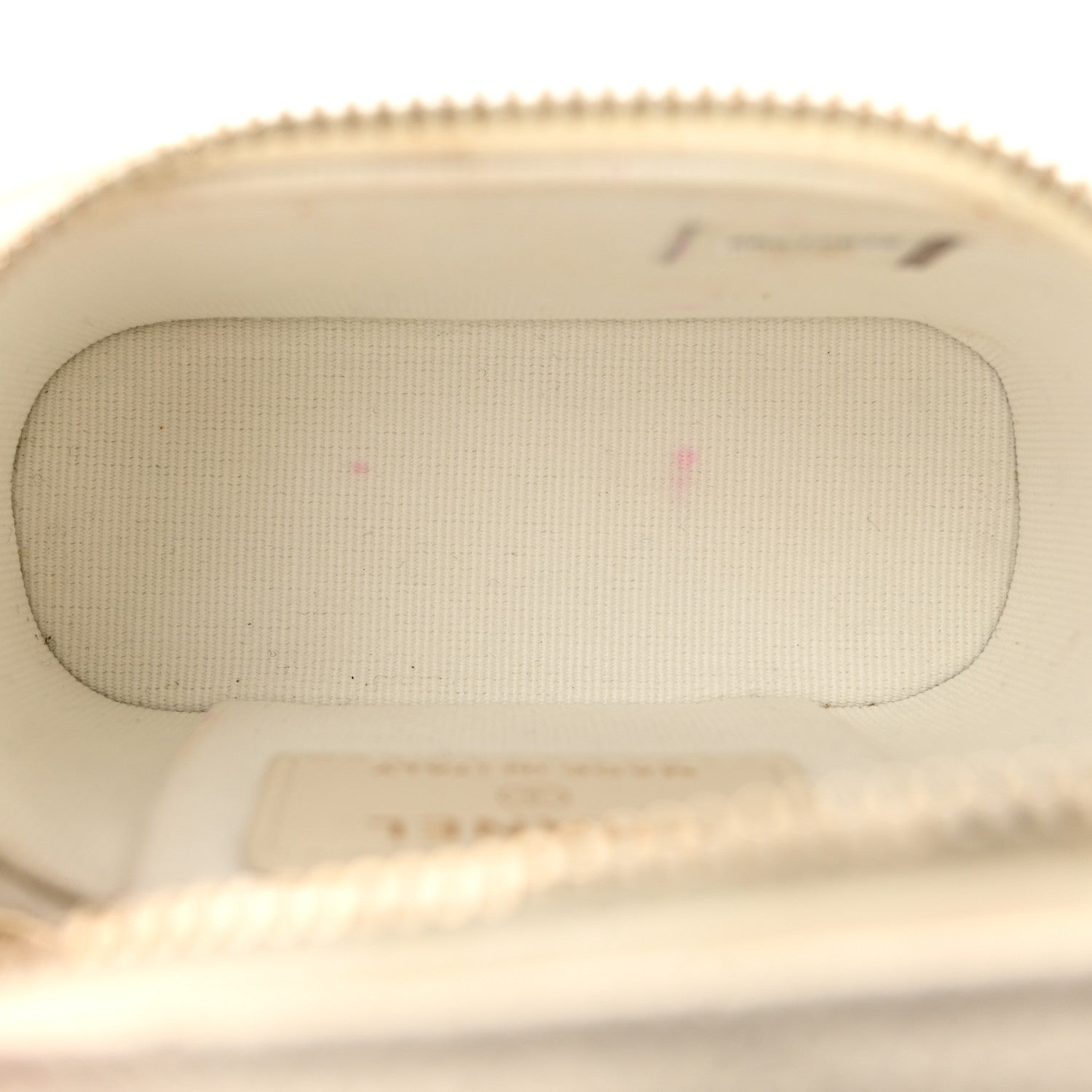 Chanel Caviar Quilted Small Handle With Care Vanity Case With Chain White 5 of 11