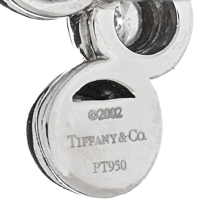 Tiffany Platinum Diamond Bubbles Stud Earrings 4 of 4