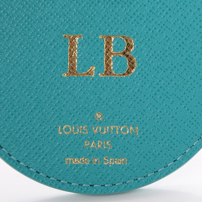Louis Vuitton Monogram Illustre V Bag Charm Key Ring Turquoise 3 of 3