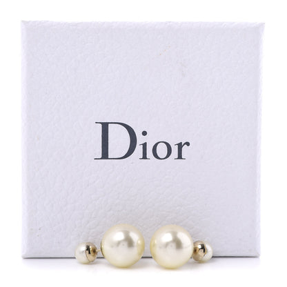 Christian Dior Pearl Mise En Dior Tribal Earrings 5 of 5