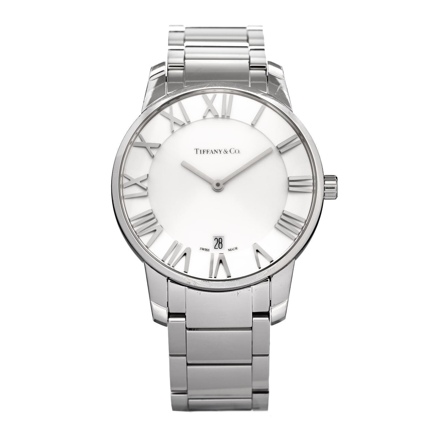 Stainless Steel 29mm Atlas 2-Hand Quartz Watch