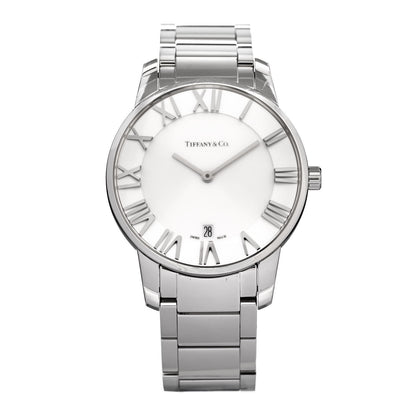 Tiffany Stainless Steel 29mm Atlas 2-Hand Quartz Watch 1 of 4