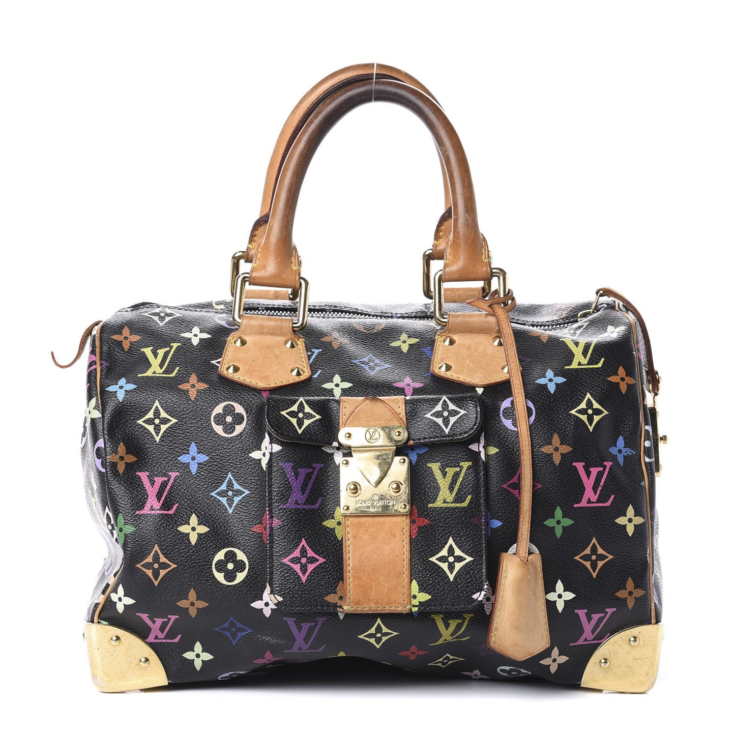 Monogram Multicolor Speedy 30 Black
