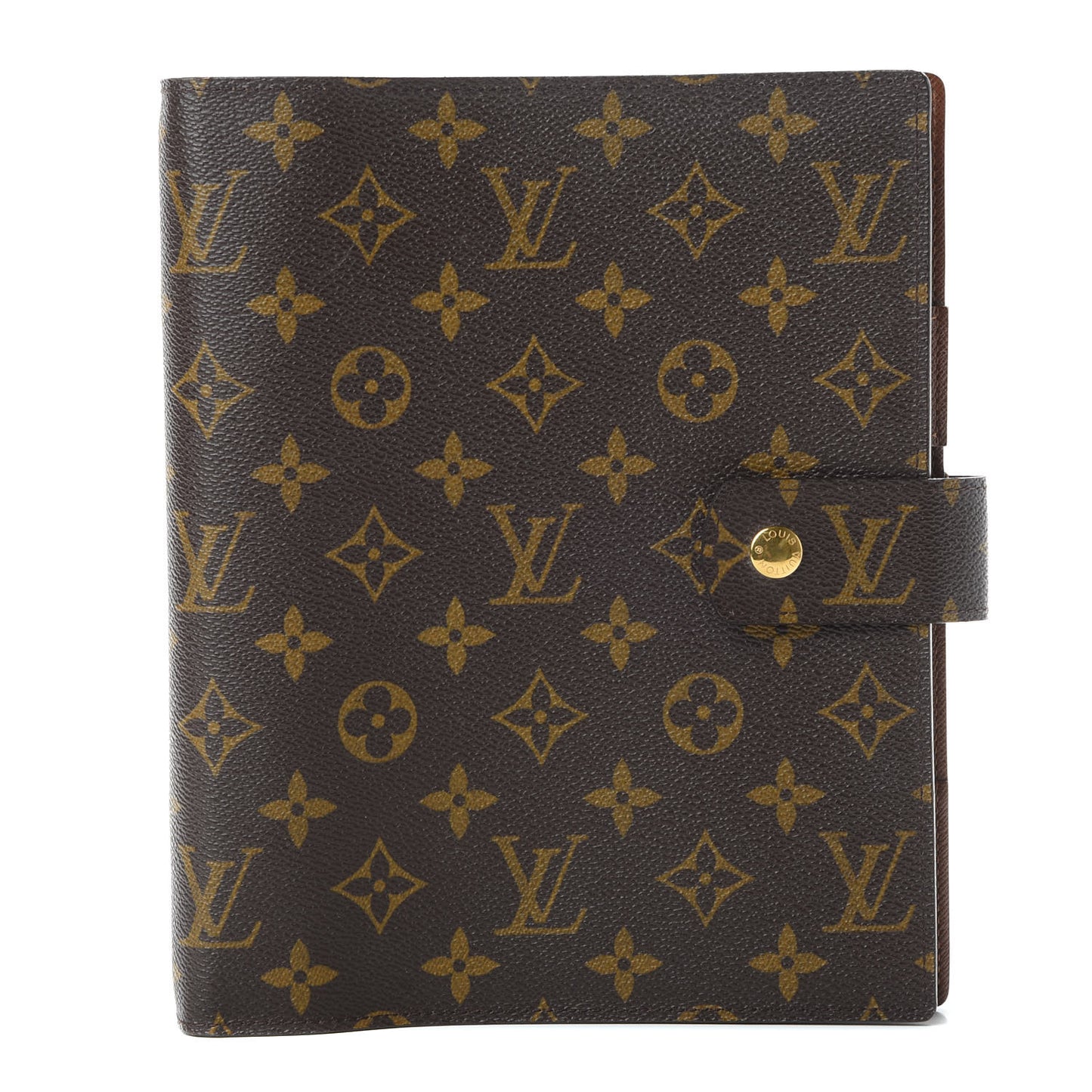 Monogram Large Ring Agenda Cover