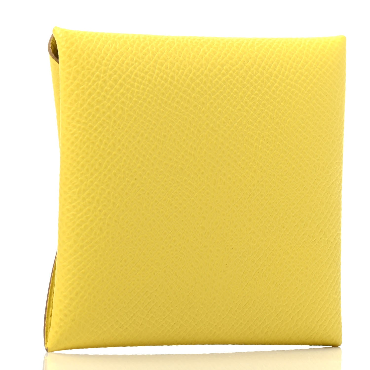 Hermes Epsom Bastia Coin Purse Lime 2 of 3