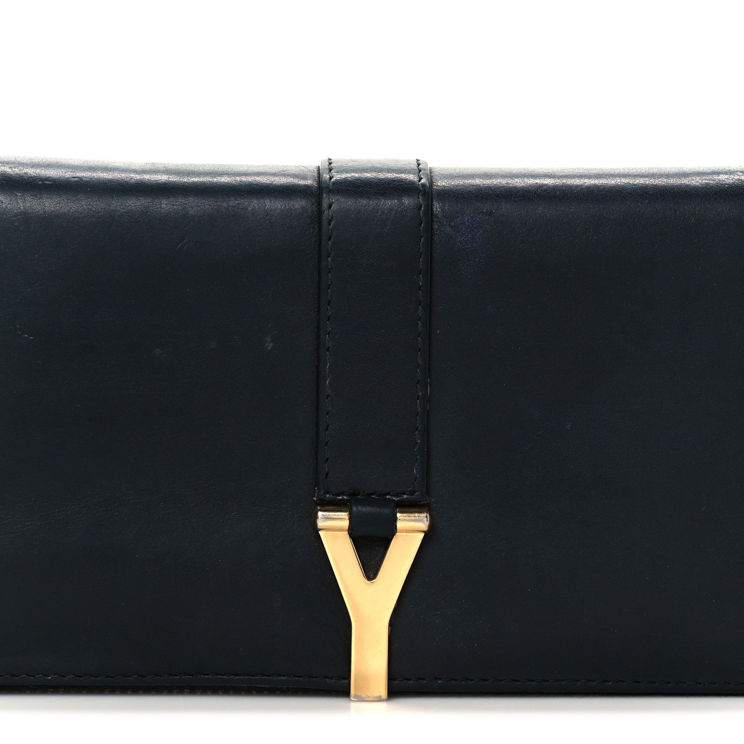 Saint Laurent Calfskin Classic Y Ligne Zip Around Wallet Black 15 of 16