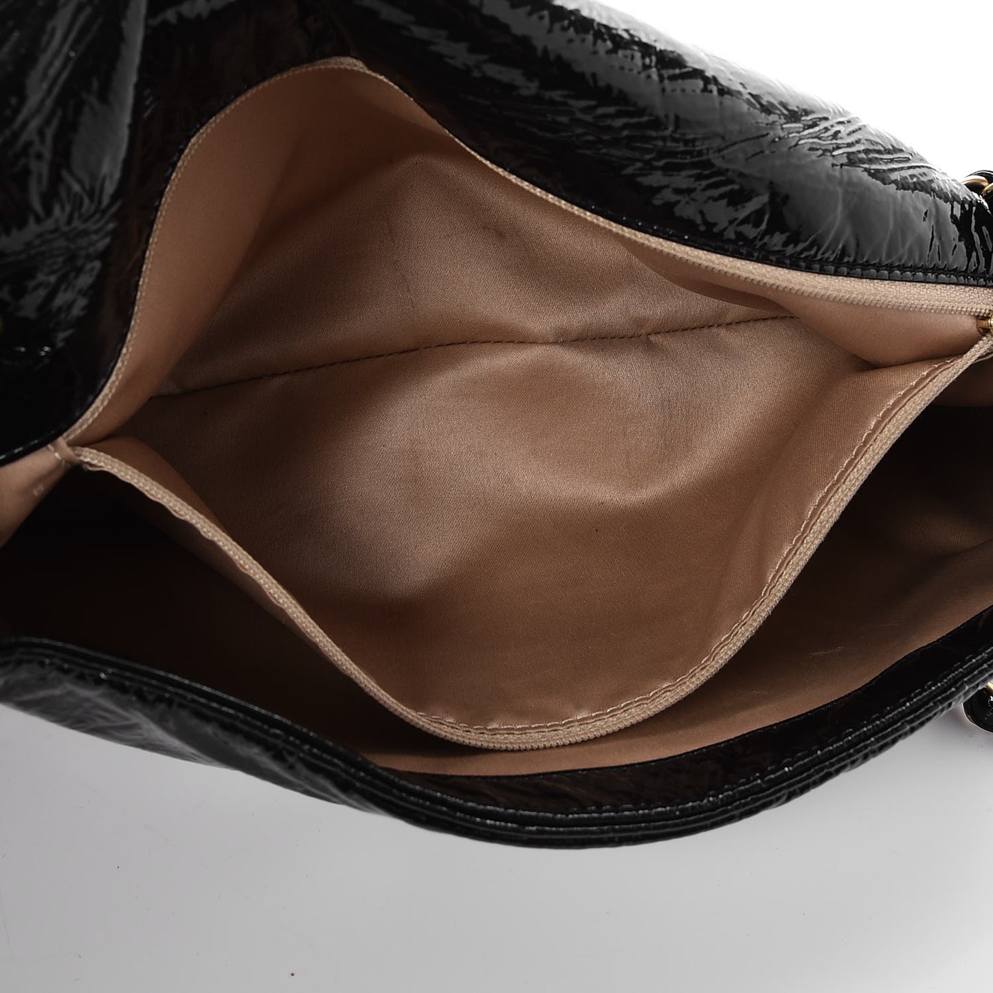 Vinyl Medium Rock and Chain Flap Black