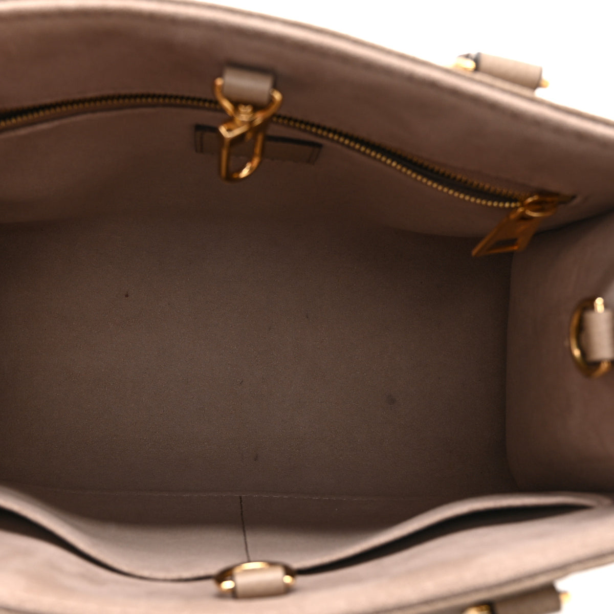 Louis Vuitton Empreinte Monogram Giant Onthego PM Tourterelle Creme 5 of 10