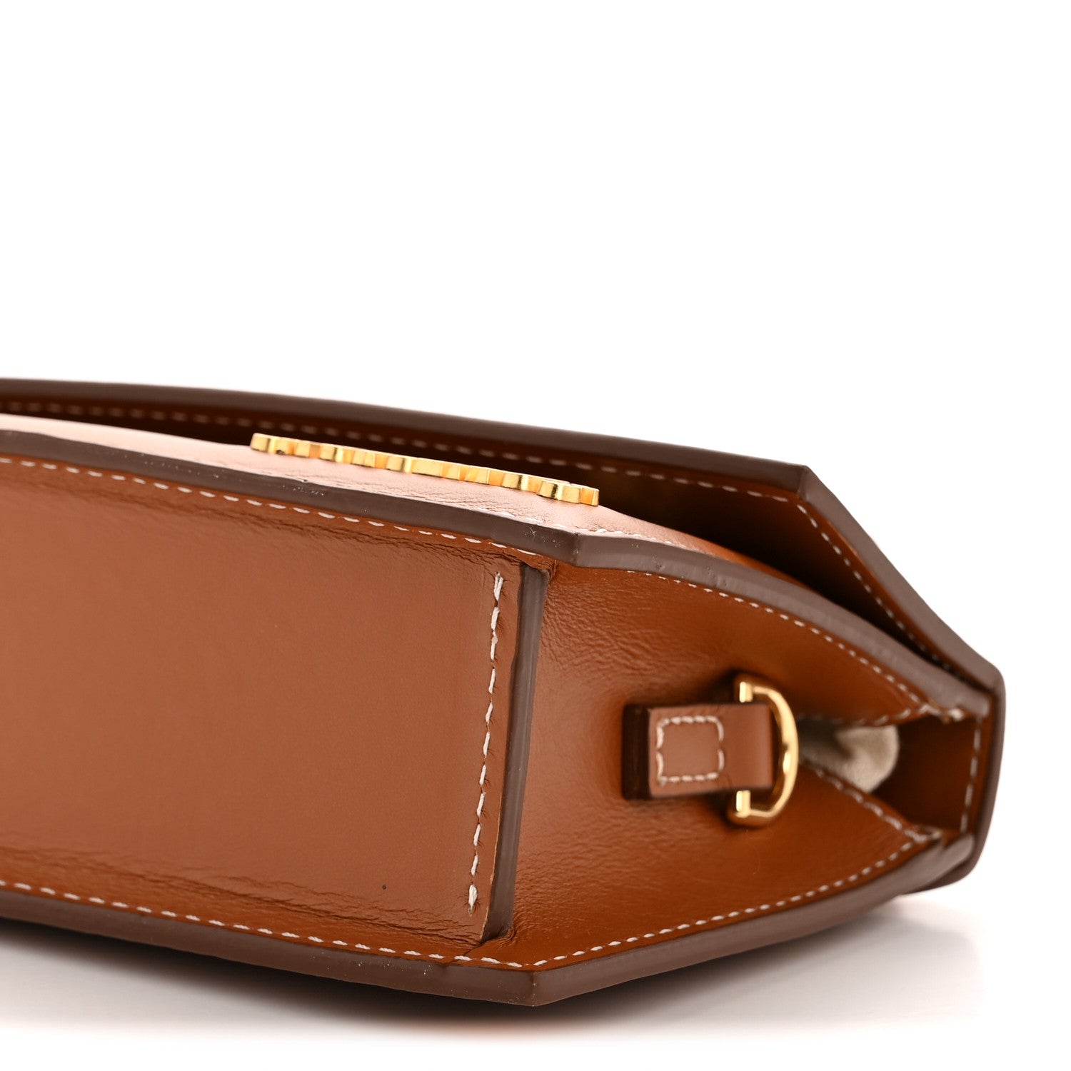 Jacquemus Smooth Calfskin Le Chiquito Long Light Brown 9 of 11