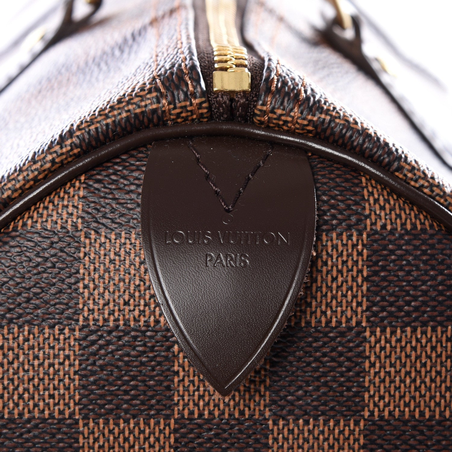 Louis Vuitton Damier Ebene Speedy 35 11 of 12