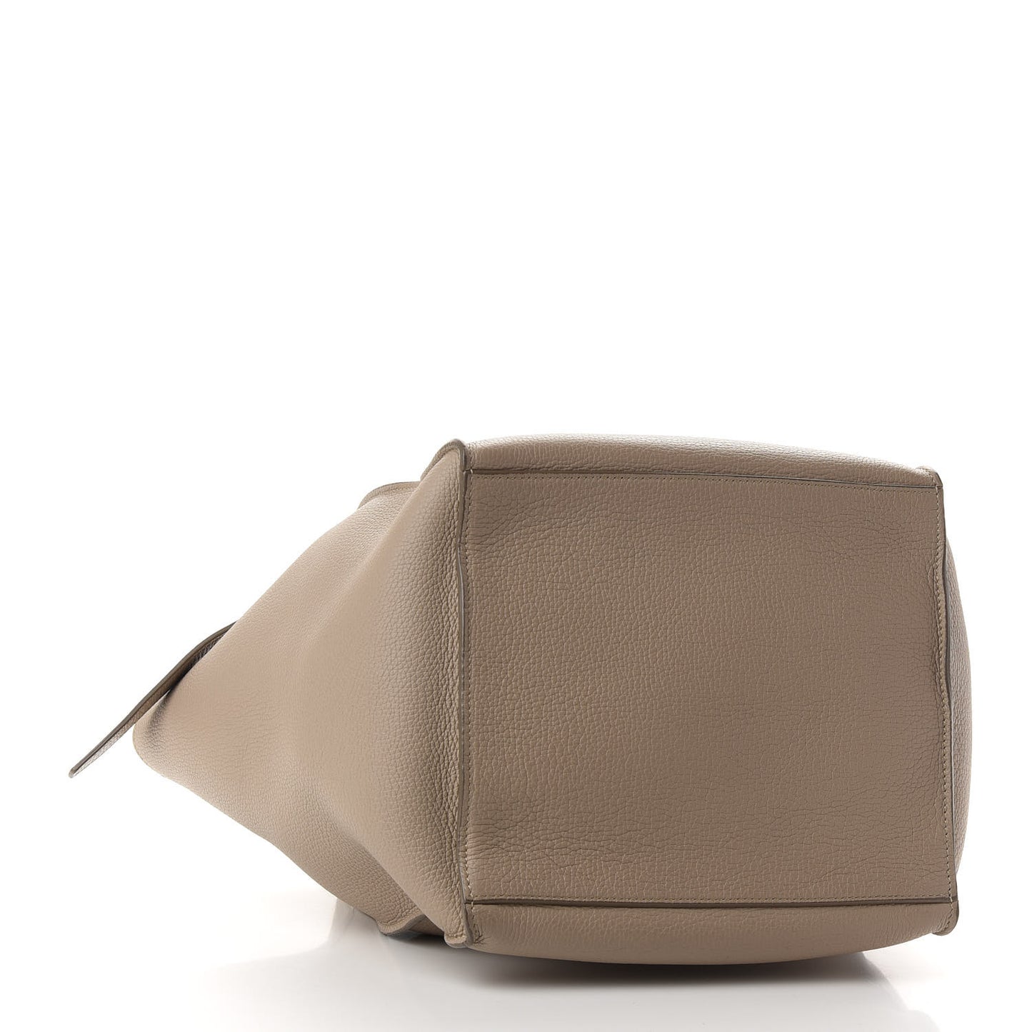 Supple Grained Calfskin Small Big Bag Light Taupe