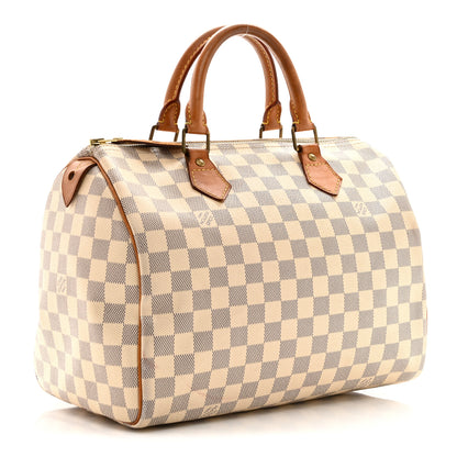 Louis Vuitton Damier Azur Speedy 30 3 of 10