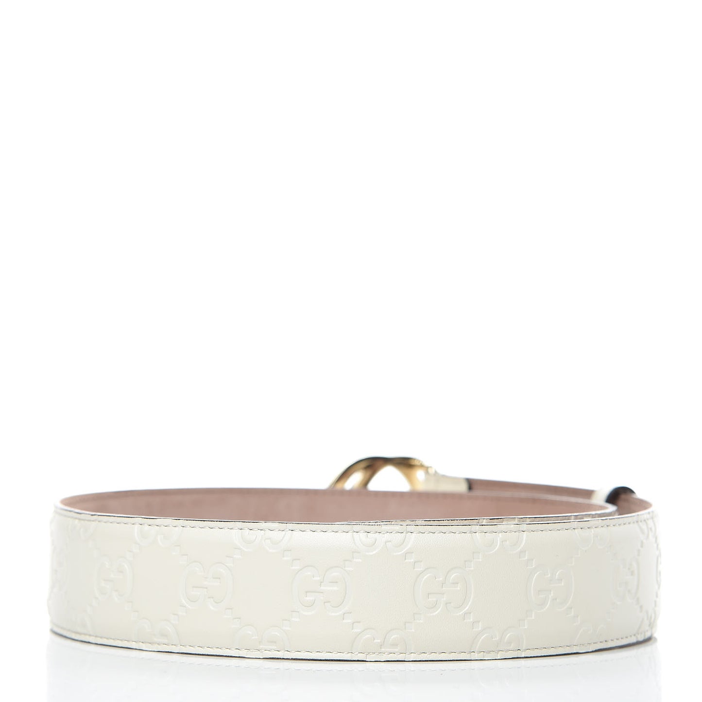 Guccissima Interlocking G Belt 70 28 Off White
