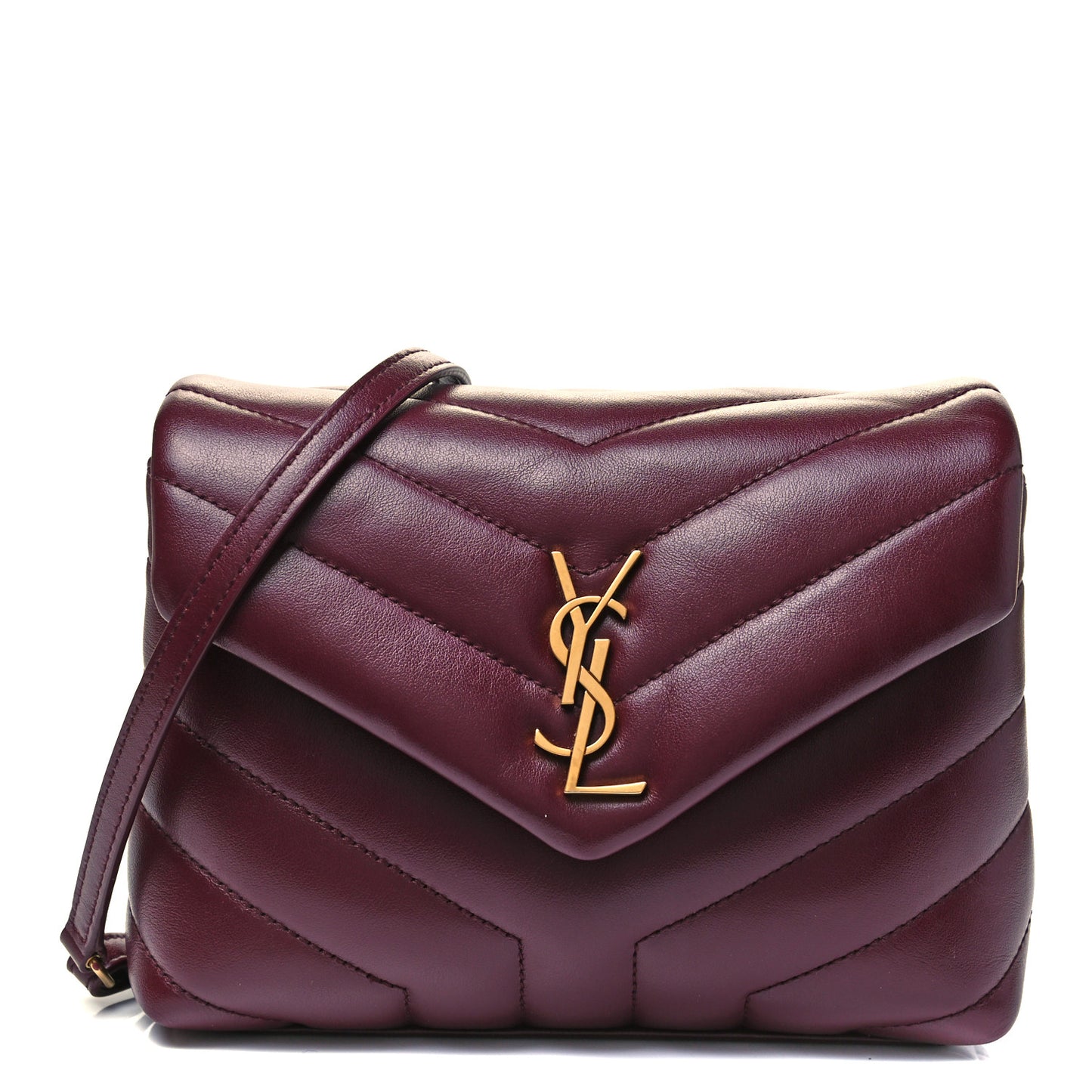 Calfskin Y Quilted Monogram Toy Loulou Monogram Crossbody Bag Rouge Legion